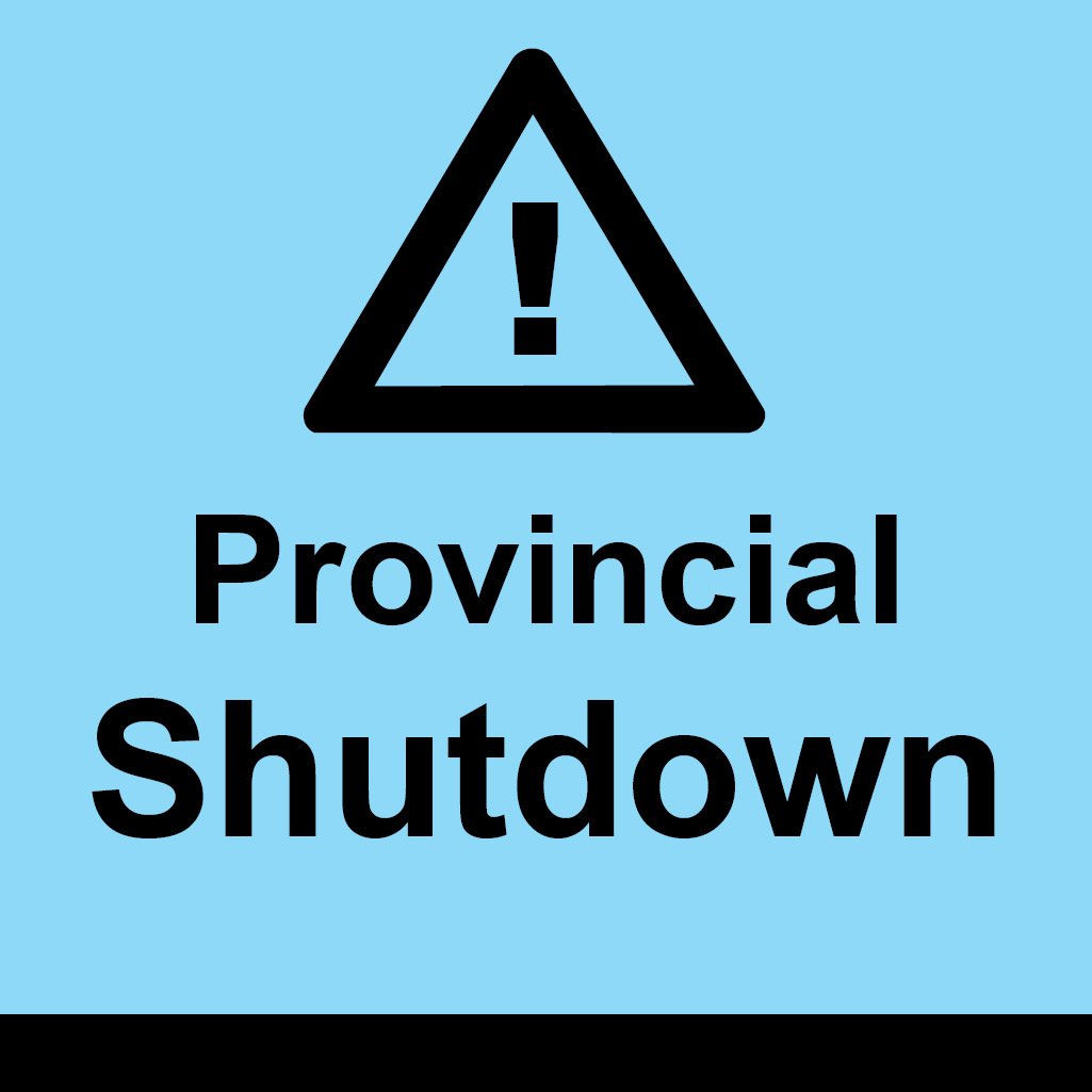 Provincial shutdown